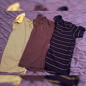 Bundle of 3 Ralph Lauren Polos 👕